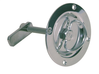 ROCA Round Deck Hatch Handle 97 mm Stainless Steel