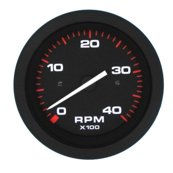 Veethree 58136E - Amega Domed Tachometer 4000 RPM (Diesel) (Alt.)