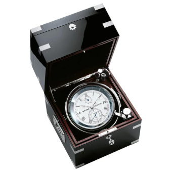 Wempe CW800013 - Chronometer Brass Chrome/Mahogany Unified