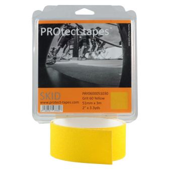 PROtect Tapes Anti-Slip Tape SKID Grit 60 51 mm x 3 m Yellow