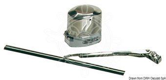 Osculati 19.152.50 - TMC Windshield Wiper With Telescopic Arm 200/280 mm
