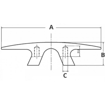 Cleats 158 mm