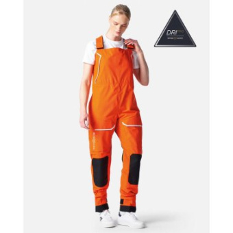 Henri Lloyd Women's Elite Hi-Fit Overalls Size XS Power Orange