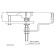 Roca 422260 - Compression Latch 70 mm