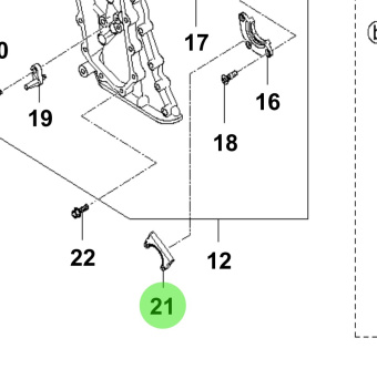 Bukh 21353-3A000 - Seal for S270J Engines