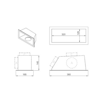 Frigomar ABS Plenum Type A 100 mm