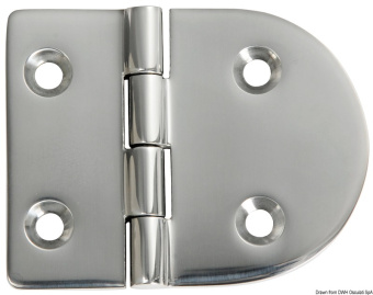 Osculati 38.963.21 - Hinge A 95% AISI316 83x65 mm