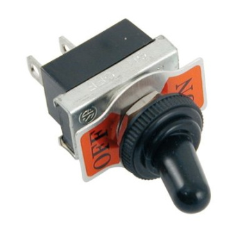 Euromarine Waterproof Toggle Switch 20A 12V On-Off - Connections Lugs