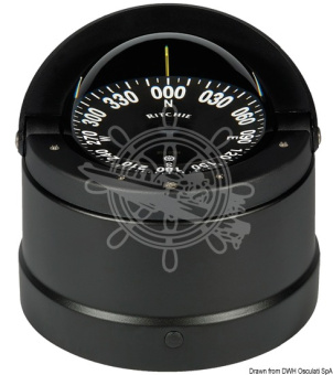 Osculati 25.084.51 - RITCHIE Wheelmark External Compass 4"1/2 Black/Bla