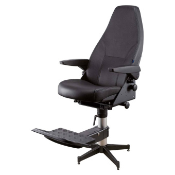 Norsap 6130 - 800 Comfort Seat With Five Star Base 72/89 Black