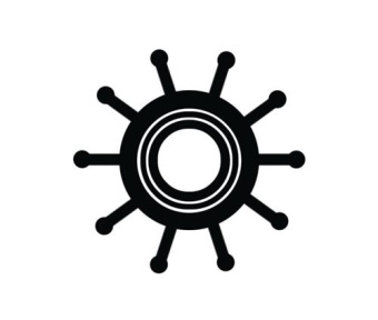 CEF Impeller ø12,76xø58,5x40,41mm - 10 Blades