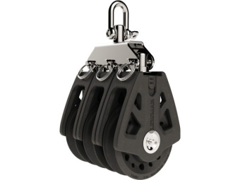 Lewmar 29925003BK - Synchro Block Triple 50mm