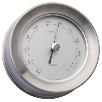 Delite 630350 - Barometer Zealand Stainless Steel 110 mm