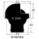Ritchie Compass 'Globemaster FD-500-EB', 12/24/32v, Flush Mount, Ø127mm/2 Of 5°, Black (Sail)