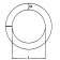 Stainless Steel Round Ring 4X25 mm