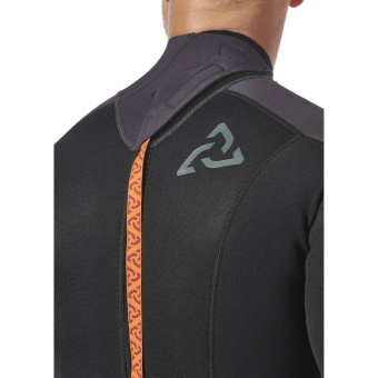 Plastimo P203671 - Essential 3/2mm Neoprene Wetsuit Men's Black/Solar Size M