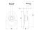 Dometic CH2800P Side Mount Engine Control with Twist Switch