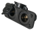 Allpa Waterproof DC Installation Socket, 2x 12v Entrance (Double)