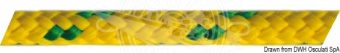 Osculati 06.475.08 - Double Braid Yellow 8 mm (200 m)