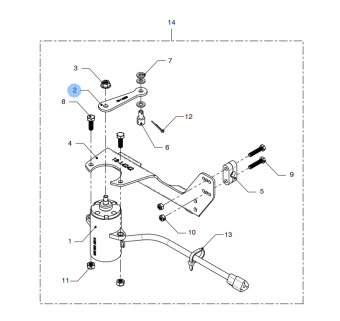 Vetus 18-14239 - Lever VD4-VD6