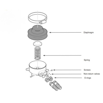 Whale GP4618B - Babyfoot Galley Pump Mk 2