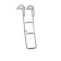 Båtsystem BU80P - Hook-On Ladder, 3 Steps, 900mm