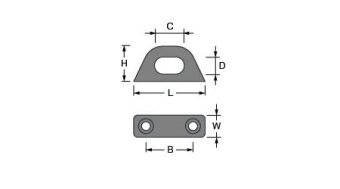 Antal R20.20S - Stainless Steel Low Friction Ring