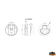 Trem D5362206 - Flush-Pull Black Latch Outer Diam 62 mm Thickness 8-22 mm Trem D5362206 - Flush-Pull Black Latch Outer Diam 62 mm Thickness 8-22 mm