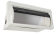 Allpa Plastic Radio Cover Door Is Pushed Inside The Housing, Mounting Gasket Included, 241x102x25(114)mm, White