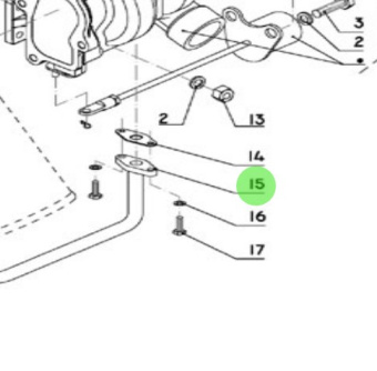Nanni Diesel 51306100 - Turbocharger and Exhaust Mixer Pipe