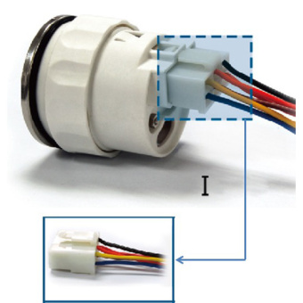 Bukh PRO L3200400 - WIRED CONNECTOR FOR X-LINE GAUGES