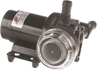 Johnson Pump 80-47235-01 - AquaT Silent Premium-Electric Toilet, Standard Model, Straight, 12v/16a, 455x365x455mm