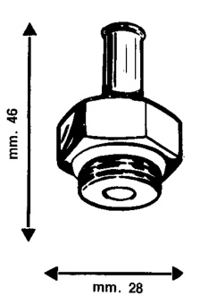 Allpa Nipple 1/2" For 10mm Hose