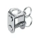 Harken 093 - U-Adapter Small Boat Stainless Steel 5mm Harken 093 - U-Adapter Small Boat Stainless Steel 5mm