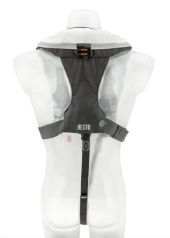 Besto 20427671 - Life Jacket Comfort Fit Pro 300N Auto Harness White/Black
