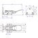 Foresti & Suardi 90° Anti-rattle Door Fastener
