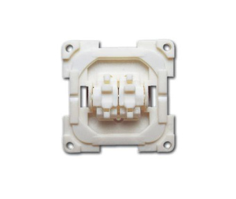 Inprojal Double Rocker Switch Single Pole 25mm White