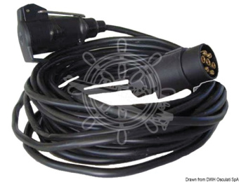 Osculati 02.024.03 - Extension Cable For Trailer 7 Poles 10 m