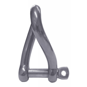 AISI 316 Stainless Steel Twisted Shackles