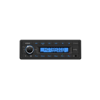 VDO 2801100090301 – DAB+ Radio RDS USB MP3 WMA Bluetooth 12V Orange Backlight