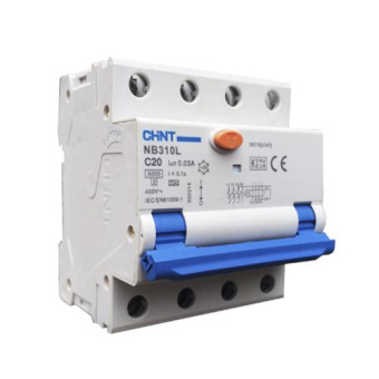 Circuit Breaker 3F C 16A 30mA 3P1N max. 230/400Vac