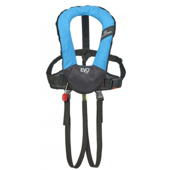 Plastimo 66963 - EVO 165 inflatable lifejacket with harness auto Pro Sensor turquoise