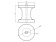 Talamex Bow Roller PU L75mm Ø75mm Shaft 16mm