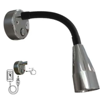 Casolux Mary Reading Light SS Flex 290 USB Touch Dim