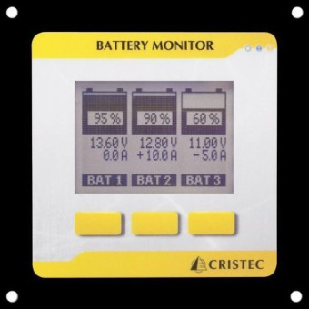 Cristec JBNUMII Digital Battery Monitor