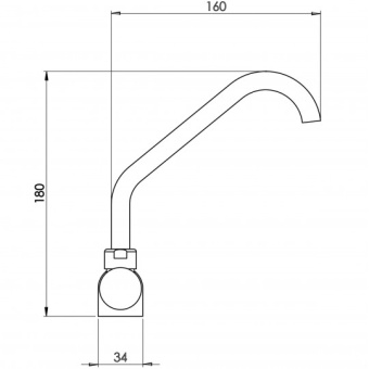 High Spout Tap