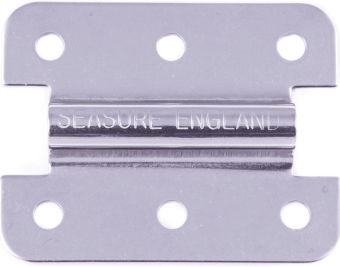 SeaSure 25.48 Mounting Plate for 50 mm Sliding Bar Buckles, 316 Stainless Steel, 10 pcs