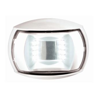 Hella Marine 2LT 980 520-511 - 2 NM NaviLED Stern Navigation Lamp, White Shroud - Clear Lens (120mm Cable)
