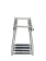 Hollex Telescopic Swimming Ladder Stainless Steel 316 4 Steps Fold