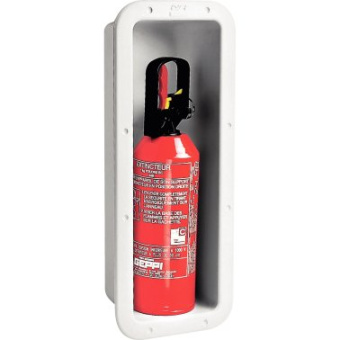 Plastimo 196461 - Nuova Rade Side Mount Case + White Door for Fire Extinguisher